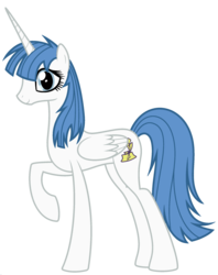 Size: 1920x2419 | Tagged: safe, edit, vector edit, fancypants, oc, oc:fausticorn, alicorn, pony, ponyar fusion, g4, female, fusion, mare, palette swap, raised hoof, recolor, simple background, solo, transparent background, vector