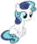 Size: 1500x1776 | Tagged: safe, edit, vector edit, shining armor, sweetie belle, pony, unicorn, ponyar fusion, g4, female, filly, foal, fusion, palette swap, recolor, simple background, sitting, solo, transparent background, vector