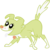 Size: 1920x1905 | Tagged: safe, edit, vector edit, granny smith, winona, collie, dog, ponyar fusion, g4, female, fusion, open mouth, palette swap, recolor, simple background, solo, transparent background, vector