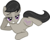 Size: 3551x2872 | Tagged: safe, artist:iamthegreatlyra, octavia melody, earth pony, pony, g4, bedroom eyes, damn sexy pose, draw me like one of your french girls, female, high res, lidded eyes, mare, missing accessory, pose, prone, sexy, simple background, smiling, solo, stupid sexy octavia, transparent background, vector