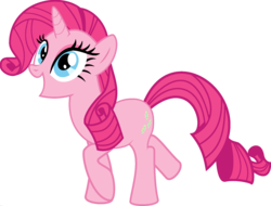Size: 1920x1456 | Tagged: safe, edit, vector edit, pinkie pie, rarity, pony, unicorn, ponyar fusion, g4, female, fusion, mare, open mouth, palette swap, recolor, simple background, solo, transparent background, vector