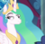 Size: 729x718 | Tagged: safe, screencap, princess celestia, pony, g4, sparkle's seven, celestia is not amused, cropped, crown, female, jewelry, mare, raised eyebrow, regalia, solo focus, unamused