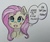 Size: 2257x1916 | Tagged: safe, artist:lightisanasshole, fluttershy, pegasus, pony, g4, blue eyes, blushing, bronybait, bubble, chest fluff, cute, ear fluff, eye contact, female, fluffy, looking at you, mane, pink mane, shading, shyabetes, simple background, soft color, solo, talking to viewer, traditional art, watercolor painting, white background