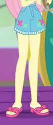 Size: 2100x4903 | Tagged: safe, screencap, fluttershy, equestria girls, equestria girls series, g4, spring breakdown, spoiler:eqg series (season 2), ankles, cropped, feet, female, legs, musical instrument, pictures of legs, sandals, solo, tambourine