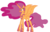 Size: 1920x1246 | Tagged: safe, edit, vector edit, nightmare moon, scootaloo, alicorn, pony, ponyar fusion, g4, ethereal mane, female, fusion, helmet, hoof shoes, mare, nightmareloo, palette swap, peytral, recolor, simple background, solo, transparent background, vector