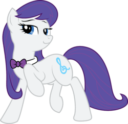 Size: 1920x1865 | Tagged: safe, edit, vector edit, octavia melody, rarity, earth pony, pony, ponyar fusion, g4, bowtie, female, fusion, mare, octaty, palette swap, raised hoof, recolor, simple background, solo, transparent background, vector