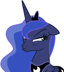 Size: 10000x11111 | Tagged: safe, artist:sunshi, princess luna, alicorn, pony, g4, sparkle's seven, absurd resolution, female, mare, simple background, solo, transparent background, vector