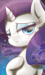 Size: 1440x2368 | Tagged: safe, artist:phoenixrk49, rarity, pony, unicorn, g4, blushing, female, looking at you, mare, solo, wallpaper