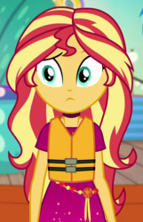 Size: 559x869 | Tagged: safe, screencap, sunset shimmer, equestria girls, equestria girls series, g4, my little pony equestria girls: spring breakdown, spoiler:eqg series (season 2), cropped