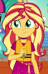 Size: 563x867 | Tagged: safe, screencap, sci-twi, sunset shimmer, twilight sparkle, equestria girls, equestria girls series, g4, my little pony equestria girls: spring breakdown, spoiler:eqg series (season 2), clothes, cropped, geode of empathy, lifejacket, magical geodes, offscreen character