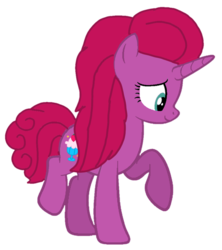 Size: 913x1030 | Tagged: safe, artist:徐詩珮, oc, oc only, oc:betty pop, pony, unicorn, g4, my little pony: the movie, base used, female, magical lesbian spawn, mare, offspring, parent:glitter drops, parent:tempest shadow, parents:glittershadow, simple background, solo, transparent background