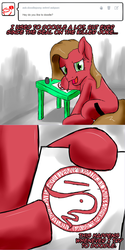 Size: 800x1602 | Tagged: safe, artist:dragmodnotloc, oc, oc only, oc:pun, earth pony, pony, ask pun, ask, female, mare, solo