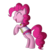 Size: 1000x1000 | Tagged: safe, artist:cappie, pinkie pie, earth pony, pony, equestria girls, g4, my little pony equestria girls: better together, clothes, cute, diapinkes, equestria girls outfit, equestria girls ponified, eyes closed, female, human pony pinkie pie, mare, one-piece swimsuit, open mouth, ponified, profile, rearing, simple background, solo, sweet dreams fuel, swimsuit, transparent background