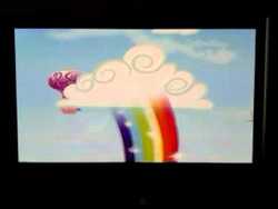 Size: 480x360 | Tagged: safe, screencap, pony, g4, boomerang (tv channel), cloud, commercial, hot air balloon, twinkling balloon