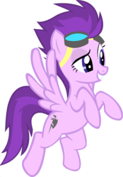 Size: 1920x2757 | Tagged: safe, edit, vector edit, spitfire, starlight glimmer, pegasus, pony, ponyar fusion, g4, female, flying, fusion, goggles, lidded eyes, mare, recolor, simple background, solo, spit glimmer, transparent background, vector