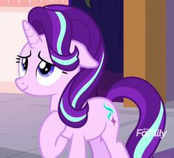 Size: 1541x1408 | Tagged: safe, screencap, starlight glimmer, pony, unicorn, g4, female, mare, smiling, solo