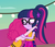 Size: 1097x945 | Tagged: safe, screencap, pinkie pie, sci-twi, twilight sparkle, equestria girls, equestria girls specials, g4, my little pony equestria girls: better together, my little pony equestria girls: spring breakdown, cropped, female, geode of telekinesis, hug, lifejacket, magical geodes, ponytail