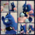 Size: 1020x1020 | Tagged: safe, artist:ketika, princess luna, alicorn, goose, pony, g4, my little pony: friendship is magic, sparkle's seven, animal, daily deviation, ethereal mane, female, hoof shoes, irl, luna petting goose, photo, plushie, solo, starry mane, that was fast