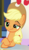 Size: 360x611 | Tagged: safe, screencap, applejack, earth pony, pony, g4, my little pony: friendship is magic, sparkle's seven, cropped, female, friendship throne, mare, solo