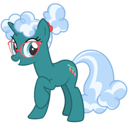 Size: 3200x3200 | Tagged: safe, artist:cheezedoodle96, bellflower blurb, pony, unicorn, g4, the point of no return, .svg available, female, glasses, high res, librarian, looking at you, mare, missing accessory, raised hoof, simple background, smiling, solo, svg, transparent background, vector