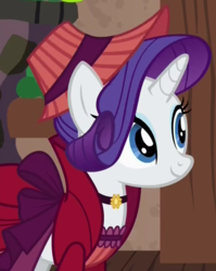 Size: 610x765 | Tagged: safe, screencap, merry, rarity, pony, a hearth's warming tail, g4