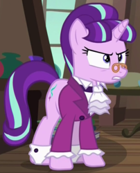Size: 575x710 | Tagged: safe, screencap, snowfall frost, starlight glimmer, pony, a hearth's warming tail, g4