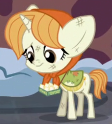 Size: 235x260 | Tagged: safe, screencap, the little match filly, pony, a hearth's warming tail, g4, little match, the little match girl