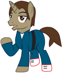 Size: 825x968 | Tagged: safe, artist:ejlightning007arts, android, pony, alien (franchise), bishop, clothes, crossover, jumpsuit, ponified, raised hoof, simple background, transparent background, vector