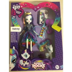 Size: 800x800 | Tagged: safe, rarity, pony, equestria girls, g4, my little pony equestria girls: rainbow rocks, doll, face, female, guitar, hasbro, irl, keytar, logo, musical instrument, my little pony, photo, style, toy