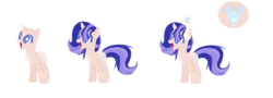 Size: 1280x459 | Tagged: safe, artist:galaxyfoxy96, oc, oc only, oc:solar eclipse, pony, unicorn, big crown thingy, female, jewelry, mare, offspring, parent:flash sentry, parent:twilight sparkle, parents:flashlight, regalia, simple background, solo, transparent background