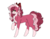 Size: 1023x796 | Tagged: safe, artist:uglypartyhat, oc, oc only, oc:apple mary, pony, chest fluff, fluffy, simple background, solo, tongue out, transparent background