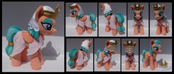 Size: 2720x1156 | Tagged: safe, artist:calusariac, somnambula, pony, g4, clothes, irl, photo, plushie, solo
