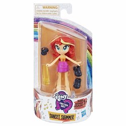 Size: 800x800 | Tagged: safe, sunset shimmer, equestria girls, g4, my little pony equestria girls: better together, official, box, clothes, doll, dress, equestria girls minis, fashion squad, female, irl, photo, toy