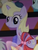 Size: 249x324 | Tagged: safe, screencap, moondancer, stella nova, pony, unicorn, g4, the cutie re-mark, background pony, cropped, female, glowing horn, horn, mare, solo focus