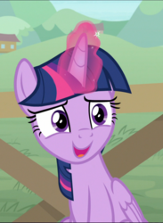 Size: 719x982 | Tagged: safe, screencap, twilight sparkle, alicorn, pony, g4, the point of no return, cropped, female, glowing horn, horn, mare, open mouth, solo, twilight sparkle (alicorn)