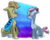 Size: 1592x1272 | Tagged: safe, artist:gine_zatr, blue bobbin, sunburst, pony, g4, blueburst, shipping