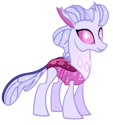 Size: 925x1023 | Tagged: safe, artist:musical-medic, oc, oc only, changedling, changeling, changedling oc, changeling oc, female, simple background, solo, transparent background
