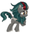 Size: 871x1003 | Tagged: safe, artist:musical-medic, king sombra, g4, cloven hooves, headcanon, simple background, species swap, transparent background, younger