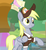 Size: 659x714 | Tagged: safe, screencap, derpy hooves, pegasus, pony, g4, the point of no return, cap, cropped, does this look like the face of derpy, female, hat, mailpony, mare, smiling, wings