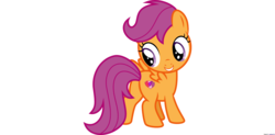 Size: 1920x947 | Tagged: safe, artist:aethon056, scootaloo, pony, g4, female, solo, website