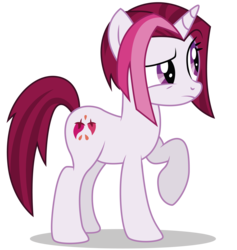 Size: 4735x5000 | Tagged: safe, artist:dragonchaser123, cayenne, pony, unicorn, g4, the point of no return, absurd resolution, background pony, female, frown, mare, raised eyebrow, raised hoof, simple background, solo, transparent background, vector