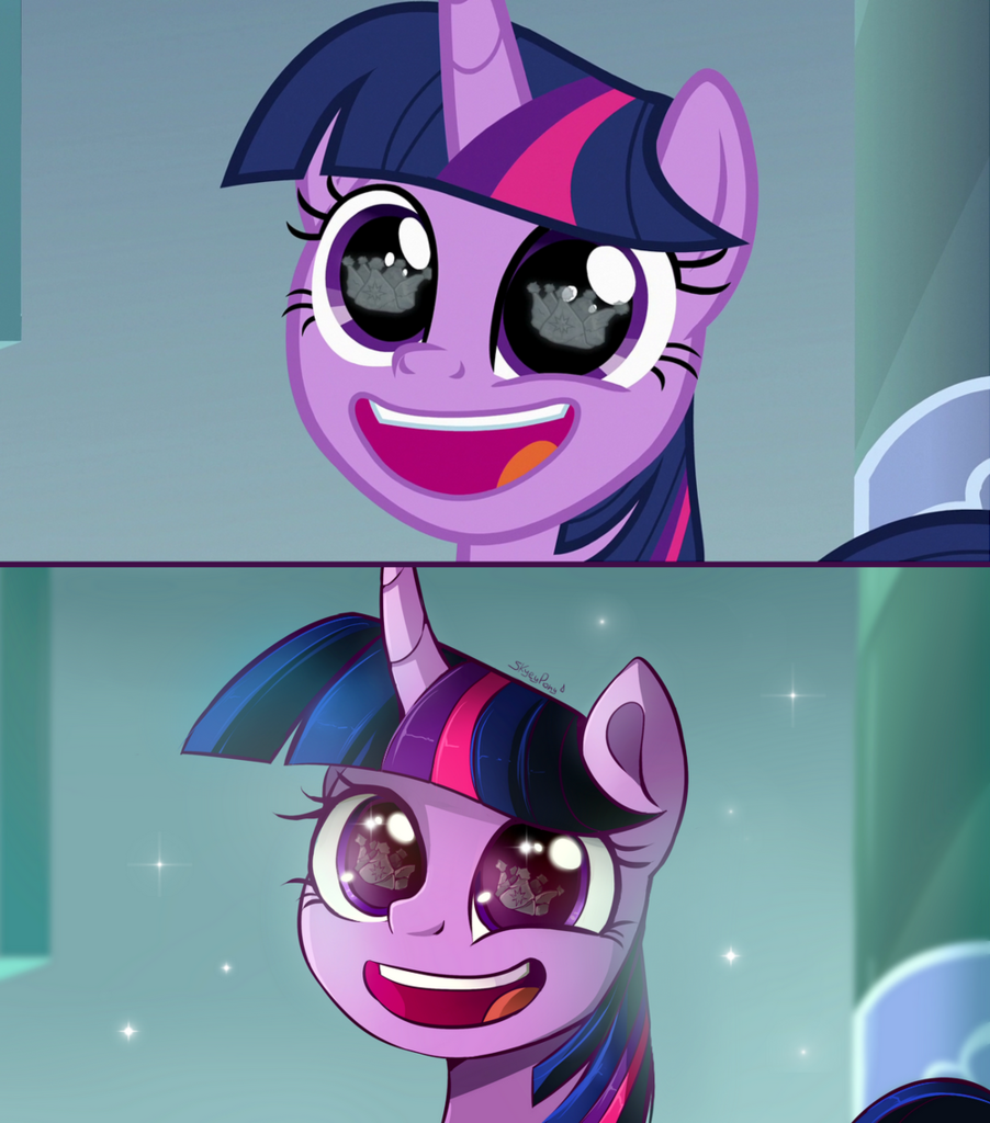 2026821 safe, artistskyeypony, screencap, twilight sparkle, alicorn
