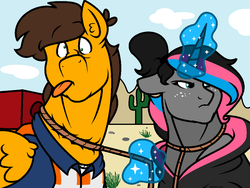 Size: 1068x804 | Tagged: safe, artist:unikittybot, pony, emmet brickowski, lego, ponified, the lego movie, wyldstyle