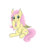 Size: 1634x1954 | Tagged: safe, artist:wapamario63, fluttershy, pegasus, pony, g4, blushing, cute, female, looking sideways, mare, shyabetes, simple background, sitting, smiling, solo, transparent background, wings