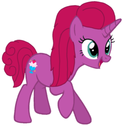 Size: 1021x1048 | Tagged: safe, artist:徐詩珮, oc, oc only, oc:betty pop, pony, unicorn, g4, my little pony: the movie, base used, cute, female, magical lesbian spawn, mare, next generation, offspring, parent:glitter drops, parent:tempest shadow, parents:glittershadow, pretty, simple background, solo, transparent background
