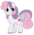 Size: 650x682 | Tagged: safe, artist:lulubell, sweetie belle, pony, unicorn, g4, bell, blushing, bow, cute, diasweetes, ear piercing, female, filly, looking at you, piercing, smiling, solo, tail bow