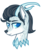 Size: 800x922 | Tagged: safe, artist:crystal-tranquility, oc, oc only, oc:blue christmas, deer pony, original species, pond pony, bust, male, portrait, simple background, solo, transparent background