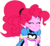 Size: 3734x3418 | Tagged: safe, artist:legendoflink, pinkie pie, coinky-dink world, equestria girls, five stars, g4, my little pony equestria girls: better together, my little pony equestria girls: summertime shorts, pinkie pie: snack psychic, blushing, clothes, cute, diapinkes, dress, high res, server pinkie pie, simple background, smiling, transparent background