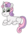 Size: 908x1111 | Tagged: safe, artist:supahdonarudo, sweetie belle, pony, g4, cute, diasweetes, happy, prone, simple background, transparent background