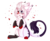 Size: 2275x1858 | Tagged: safe, artist:honeybbear, oc, oc only, oc:ace, pony, heart, heterochromia, male, simple background, solo, stallion, transparent background